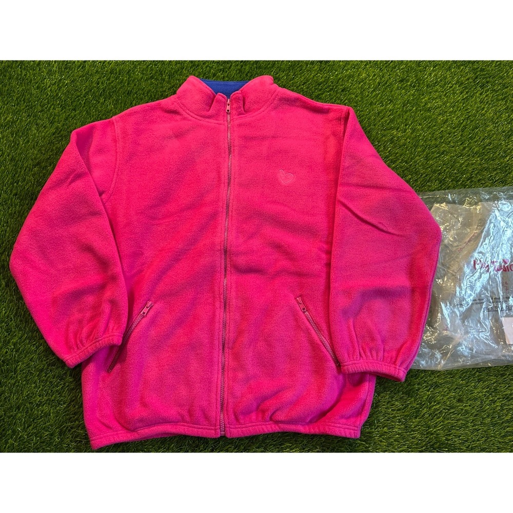 My Twinn Pink Sporty Fleece Jacket For The Girl Size XXL NEW